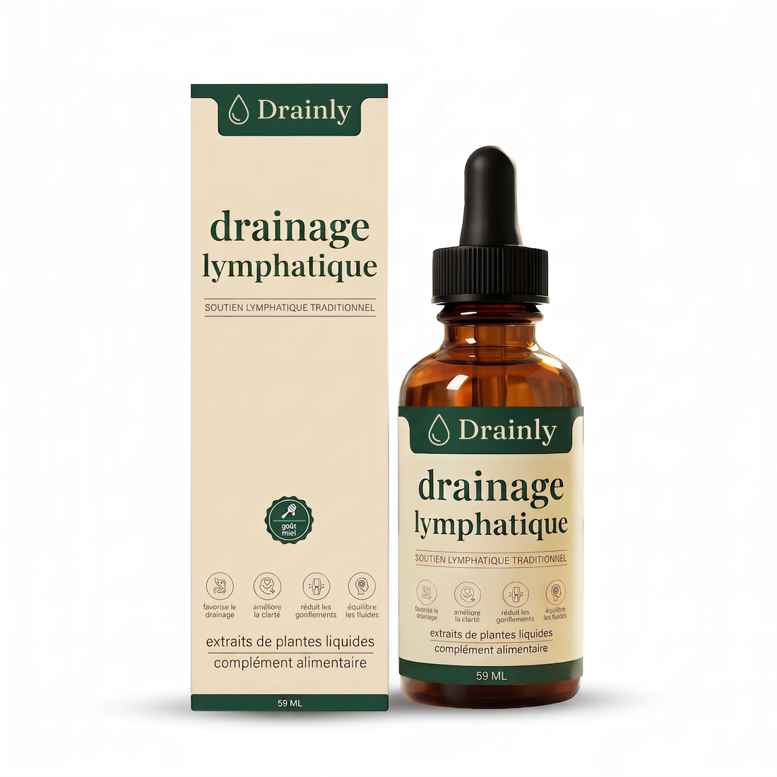 Drainly : composition, résultats attendus et à quoi s'attendre dans le temps