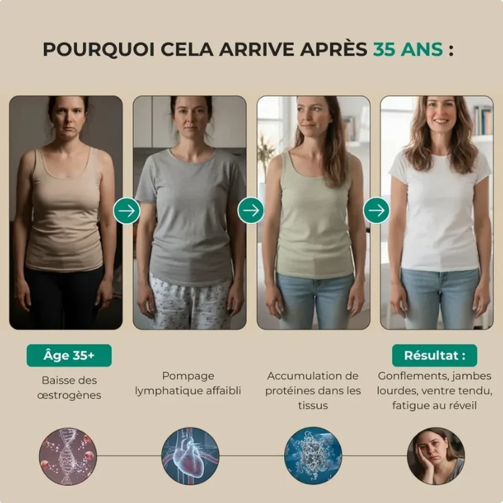 Drainant Lymphatique Rimèd Razié® - soutien traditionnel, formule liquide